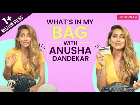 What's in my bag with Anusha Dandekar | Fashion | Bollywood | Pinkvilla