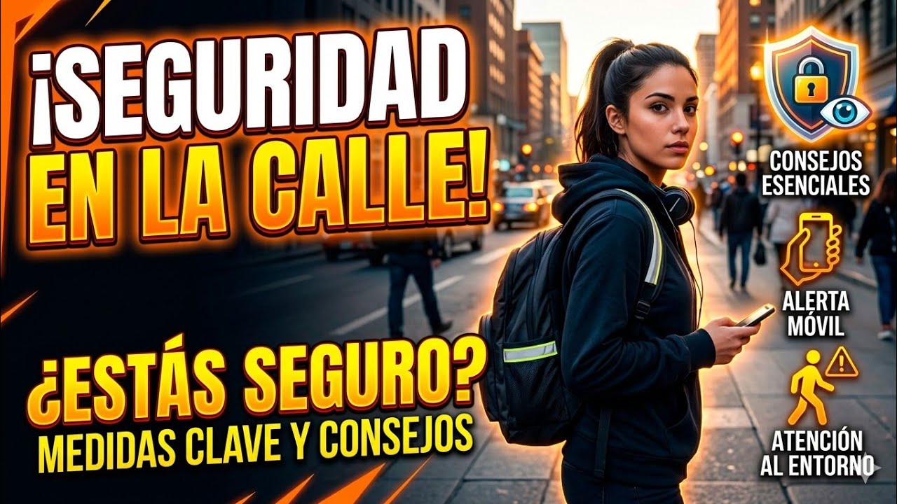 Tips para prevenir el delito en la ciudad #prevencion #defensa #seguridad #viral 