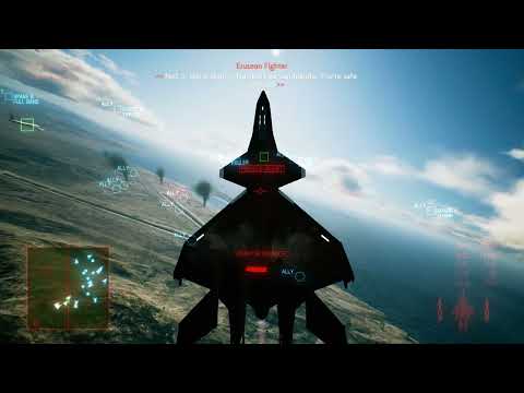 Ace Combat 7 ม็อดเครื่องบิน XFA-33 Fenrir รุ่น B