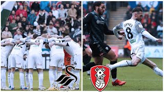 CARDIFF PLAYER SCORES FOR SWANSEA! Swansea City 1-0 Rotherham United