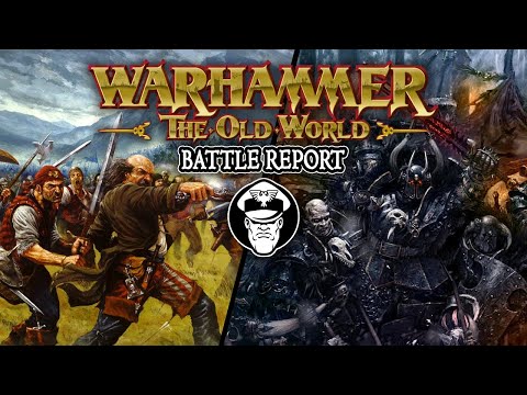 Empire of Man Vs Warriors of Chaos! | Warhammer The Old World Battle Report!