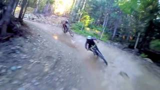 UpperAline - Yusuke Yamamoto Whistler Bike park with Santa & Rin (3-Axis Brushless Gimbal)