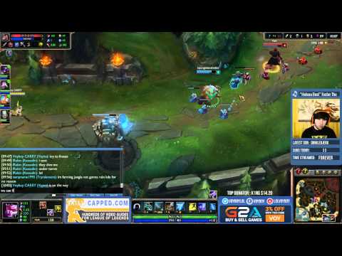 Voyboy - Vayne vs Graves Bot - League of Legends Full Game