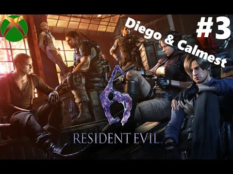 Resident Evil 6 (PL) odc. 3 - Atak Zombie-trupów na katedrę - Prowadzą Diego & Calmest