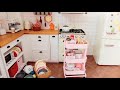 Mini Toys Cooking Kitchen Toys Mini Kitchen Set Cooking Videos 🩷 Mini Kitchen Setup