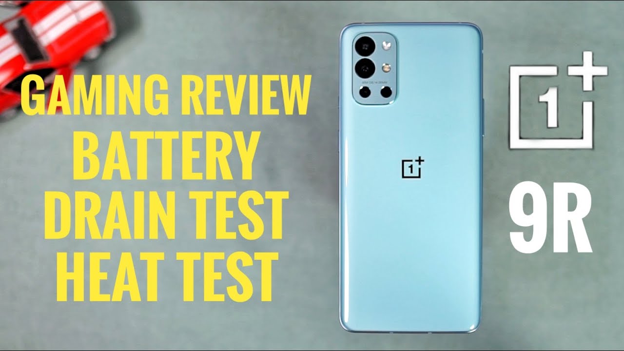 OnePlus 9R Gaming Review, Battery Drain Test, Heat Test