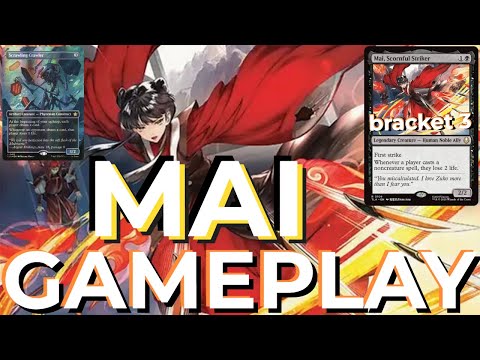 1st Game! MAI SCORNFUL STRIKER EDH Gameplay vs Prosper, Wan Shi Tong, Saheeli Deck Tech Guide Avatar