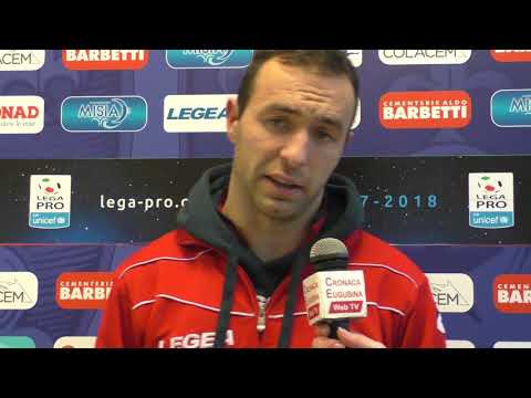 Gubbio-Pordenone 2-3 Intervista al capitano Ettore Marchi (www.cronacaeugubina.it)