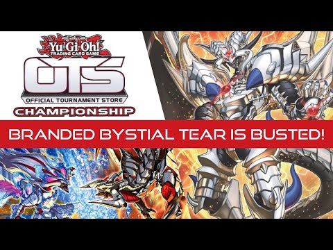 Yugioh! 4th Place Branded Bystial Tearlament deck profile! November 2022! Feat. Kieran.