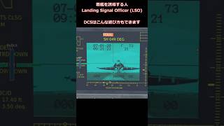 DCSのコアな遊び方「LSO」 #dcs #dcsworld #supercarrier