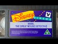 Closing To Basil The Great Mouse Detective 1995 Release