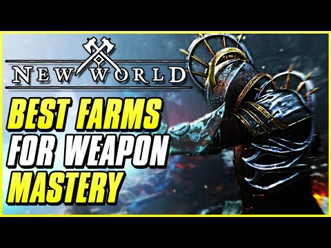 BEST LOCATIONS FOR WEAPON MASTERY XP FARMING | New World MMO Guide | Tips & Tricks