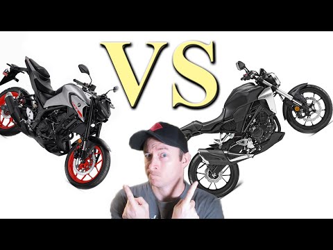 Yamaha MT-03 VS Honda CB300R