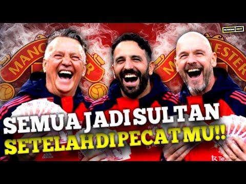PARA PERAMPOK MU| Inilah Mantan Pelatih Yang Cuan Banyak Setelah Di Pecat Manchester United!