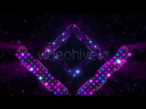 Square Pixel Led (4-Pack) | Motion Graphics - Videohive template