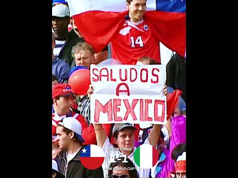 Chili vs Italia 🔥 Piala Dunia 1998