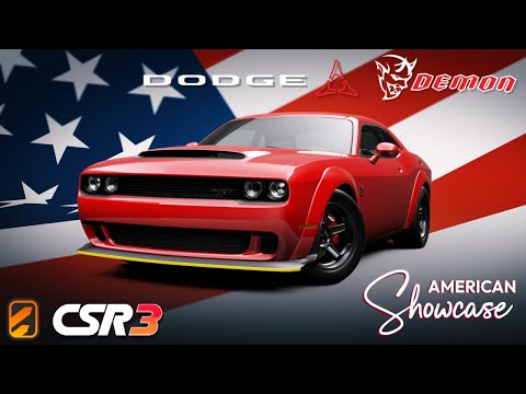 Dodge Challenger SRT Demon First Look! | American Showcase – CSR Racing 3 ( Early Access )