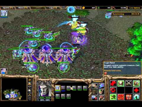 Let's Play: Warcraft III Undead Campaign - 08-1 "Under the Burning Sky"