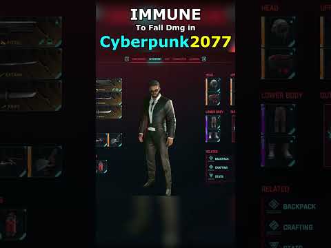 Surviving EVERY FALL in Cyberpunk2077 #cyberpunk2077 #cdprojektred #gaming