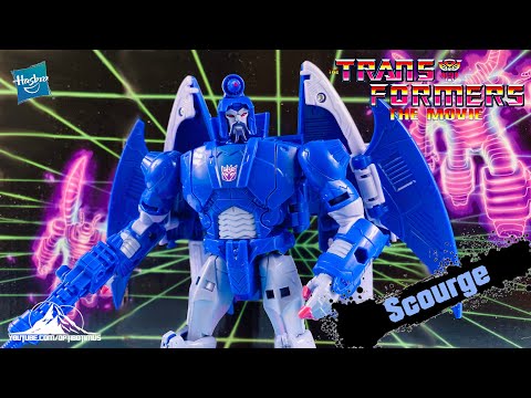 Transformers Studio Series '86 Voyager Class SCOURGE Video Review
