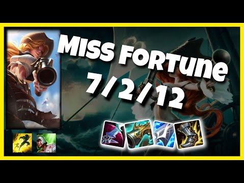 Miss Fortune vs Samira KOREAN Challenger BOT (7/2/12) - v10.25