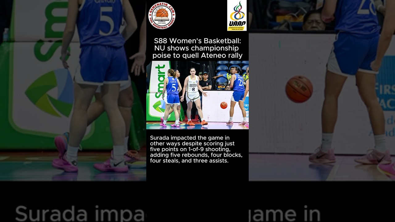 UAAP Women's Basketball: NU survives Ateneo