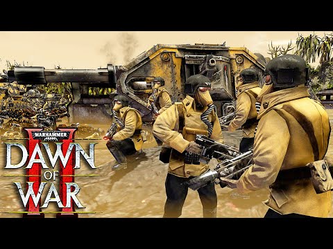 NEW HEAVY TANKS: Steel Legion vs Orks! - Astartes Mod, Warhammer 40K: Dawn of War 2 Retribution