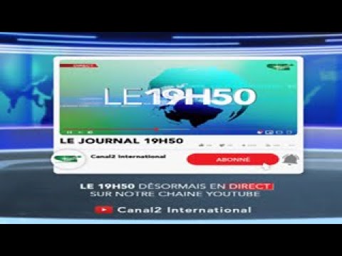 LE JOURNAL 19H50 du Mardi 20/10/2020 - Canal 2 international