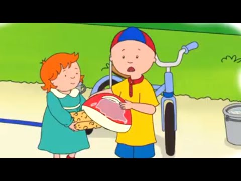 Capa de Caillou - Bicicleta de Caillou