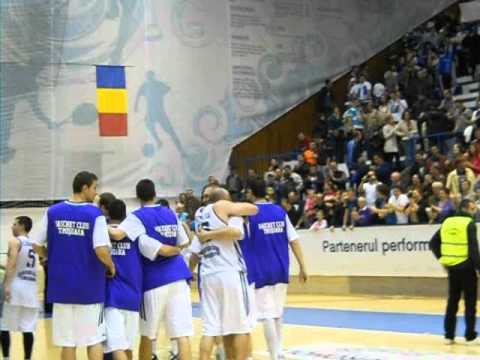 Bucuria alb-violetilor, la finalul victoriei cu Asesoftul