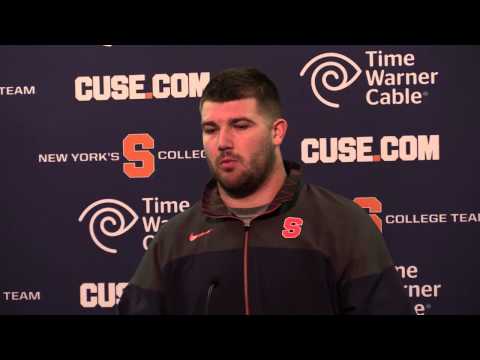 Syracuse football vs. North Carolina St. post-game interviews: Nov.1, 2014 - Robert Welsh