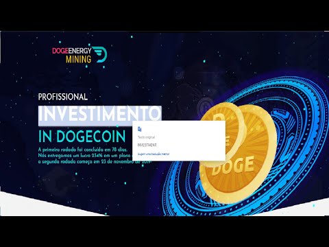 "SAIU" DOGEENERGY FRESQUINHA E PAGANDO INSTANTÂNEO, CONFIRA NO VÍDEO