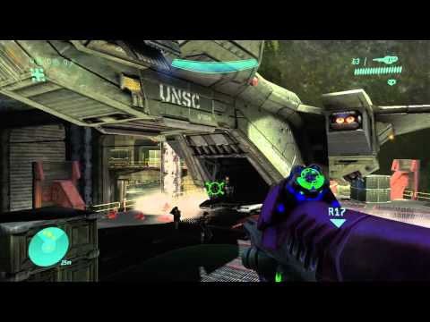 Halo 3 Co-Op Legendary Walkthrough HD (Mission 2)