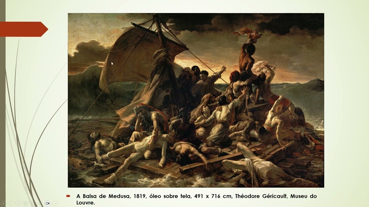 ANÁLISE DA OBRA A BALSA DA MEDUSA | THÉODORE GÉRICAULT | OBRA DO PAS 2 DA UnB