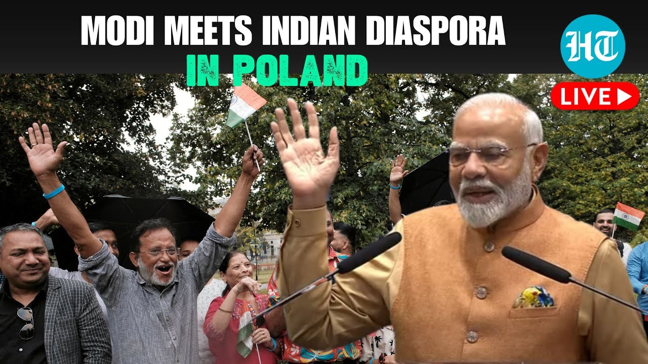 LIVE | PM Modi Addresses Indian Diaspora In Poland | Warsaw