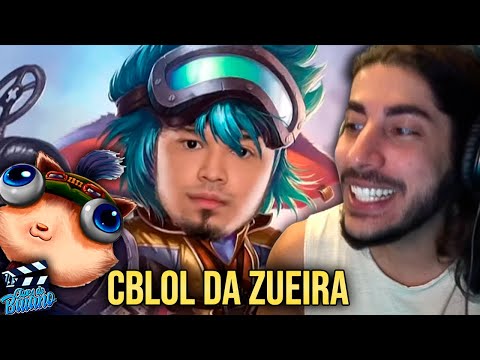 BAIANO REAGINDO AO BRONZIOCRE: CBLOL DA ZUEIRA RODADA 2 | React