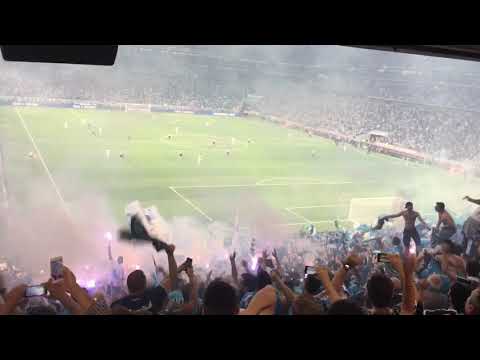 "Gremio 1 x 0 Lanus - Descontrole pós gol" Barra: Geral do Grêmio • Club: Grêmio • País: Brasil