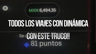 Truco Uber: Jalar dinámicas!!