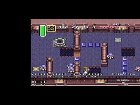 The Legend of Zelda - A Link to the Past HOVERING over a gap