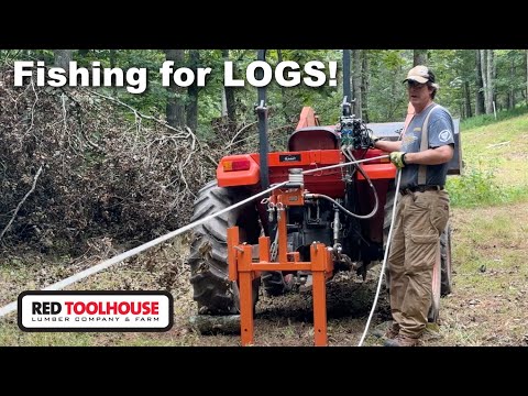 Using Norwood's Hydraulic Skid-Winch to Safely Pull Trees from the Woods