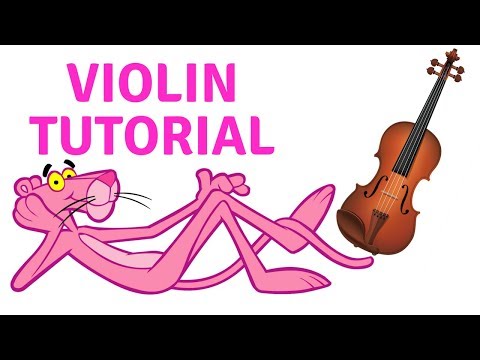 Learn How To Play Pink Panther in Less Than 60 Seconds! | Easy Violin and Viola Tutorial