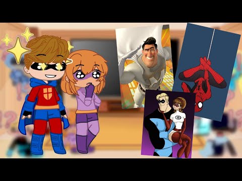 Incredible's Characters React To Metro Man, Spider man and more 🗿🕷🕸🔥