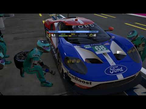 24h Le Mans - Boxenstopp/Fahrerwechsel