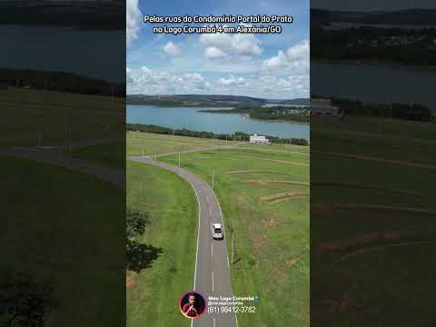Pelas ruas do Condomínio Portal do Pratano Lago Corumbá 4 em Alexânia/GO