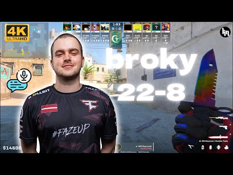 broky (22-8) SoloQ VOICE COMMS (Dust2) | FACEIT avg 3200 Elo | July 2, 2025 | CS2 POV/DEMO