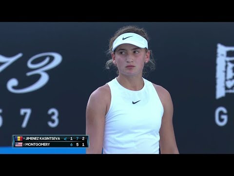 Jimenez Kasintseva Victoria v Montgomery Robin - 2020 Melbourne
