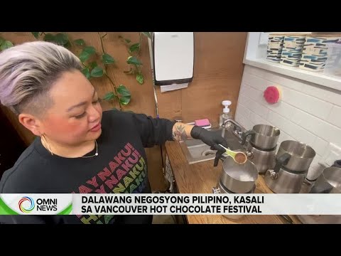 Gatas ng kalabaw, bida sa Pinoy hot chocolate sa B.C. | OMNI News Filipino