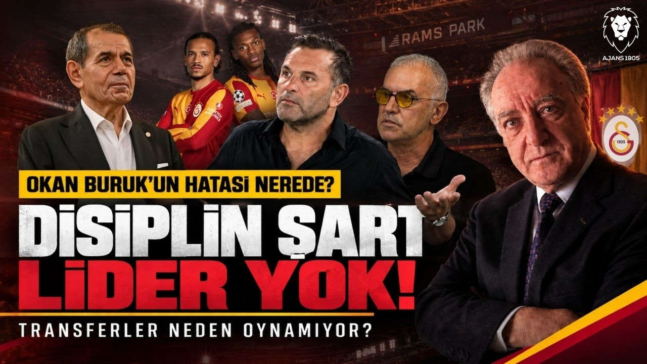 Galatasaray'a DİSİPLİN ŞART, LİDER YOK! | Okan Buruk'un Hatası Nerede? | Gözler Dursun Özbek'te!