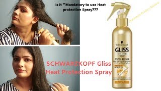 Best & Affordable Heat protection spray |#lavandisproductreview #Schwarzkop