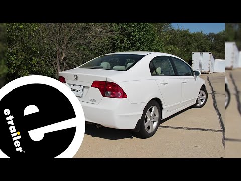 etrailer | Installation: Curt Trailer Hitch Receiver on a 2008 Honda Civic